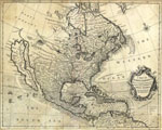 Link To Map: A Map of North America With the European Settlements & whatever else is remarkable in ye West Indies, from the latest and best Observations