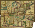 Link To Map: Mitchell's travelers guide through the United States:  A map of the roads, distances, steamboat & canal routes &c.