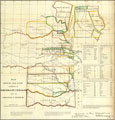 Link To Map: Map showing the lands assigned to Emigrant Indians west of Arkansas & Missouri