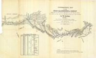 Link To Map: Topographical Map of the Road from Missouri to Oregon commencing at the mouth of the Kansas in the Missouri River and ending at the mouth of the Wallah Wallah in Columbia.