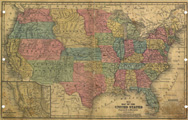 Link To Map: Map of the United States Engraved to Illustrate Mitchell's School and Family Geography