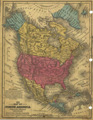 Link To Map: Map of North America Engraved to Illustrate Mitchell's School and Family Geography