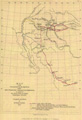 Link To Map: Map of the route pursued by the expedition under Don Francisco Vasquez de Coronado in search of the Seven Cities of Cibola. Undertaken A. D. 1540. Compiled and Drawn by Richard H. Kern, 1853.