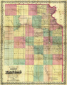 Link To Map: Sectional map of the territory of Kansas Compiled from the Field Notes in the Surveyor General's Office