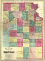 Link To Map: Stevenson & Morris, New Sectional Map of Kansas Compiled from the Field Notes in the Surveyor General's Office