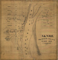 Link To Map: A. & N. R.R.  Map showing the status of the Missouri River at Atchison Kan. Feb., 1871.