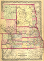 Link To Map: County map of Kansas, Nebraska, Colorado Wyoming, Dakota Montana