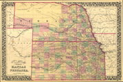 Link To Map: Postal Map of Kansas.