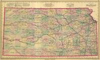 Link To Map: Gray's New Map of Kansas