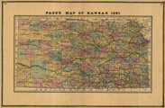 Link To Map: Page's Map of Kansas 1887