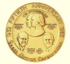 Face of the Beechcraft medallion