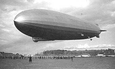 Landing of Graf Zeppelin