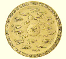 Verso of 50th Anniversary Medallion