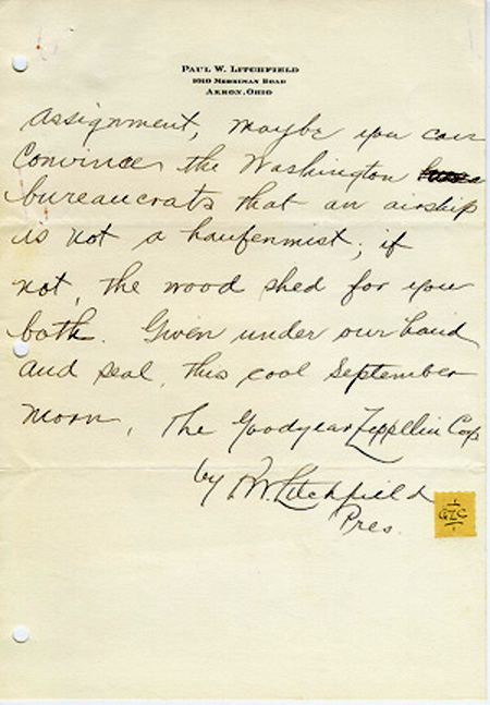 Letter, page 2