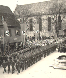 Nazi march