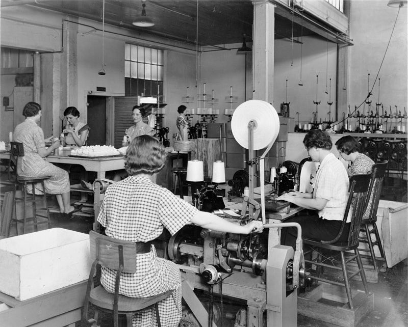 Sewing factory, Furniture inspiration, 1930s furniture